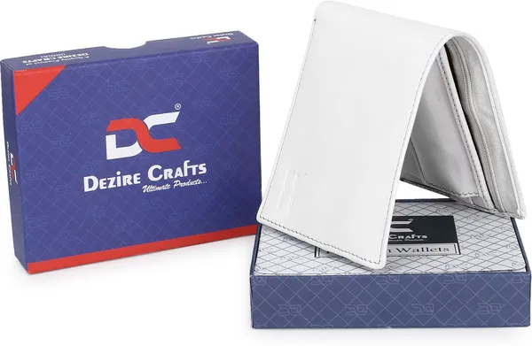 White_White_Artificial_Leather_Wallet_|_Premium_Quality_Wallets_(6_Card_Slots)