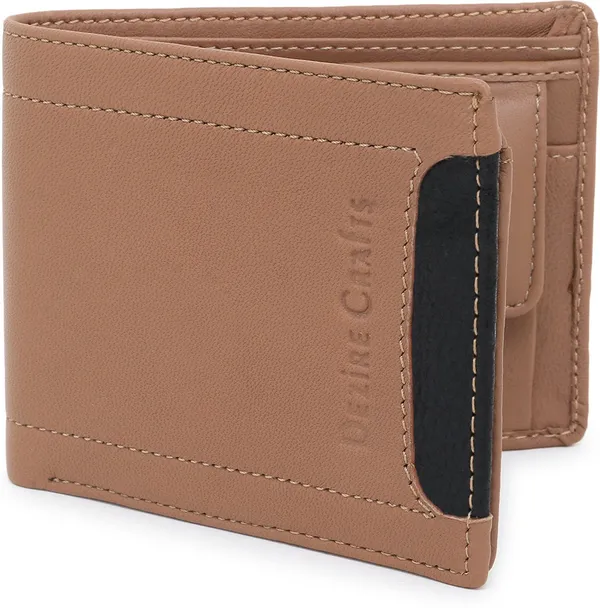 Beige_Men_Formal_Evening/Party_Ethnic_Travel_Beige_Artificial_Leather_Wallet_|_Premium_Quality_Wallets_(7_Card_Slots)