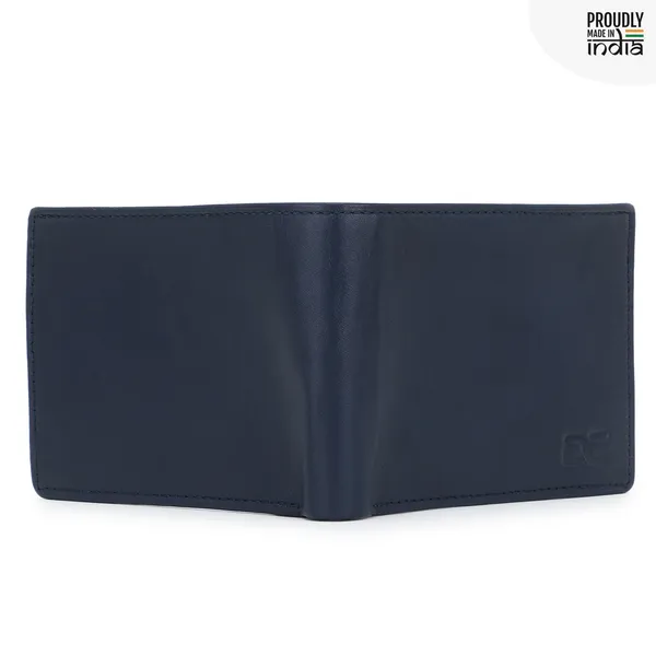 Blue_Men_Evening/Party_Formal_Travel_Ethnic_Blue_Genuine_Leather_Wallet_(7_Card_Slots)