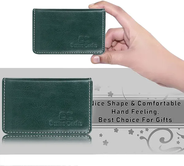 Green_Artificial_Leather_Card_Holder_(10_Card_Slots)