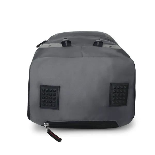 Grey_Travel_Bags_Water_Resistant_Rain_Cover_and_Reflective_35_L_Laptop_Backpack