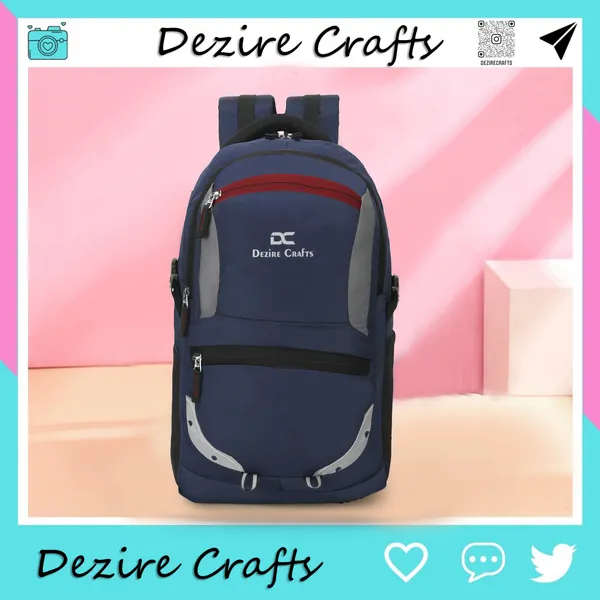 Navy_Blue_Travel_Bags_Water_Resistant_Rain_Cover_and_Reflective_Strips_35_L_Laptop_Backpack