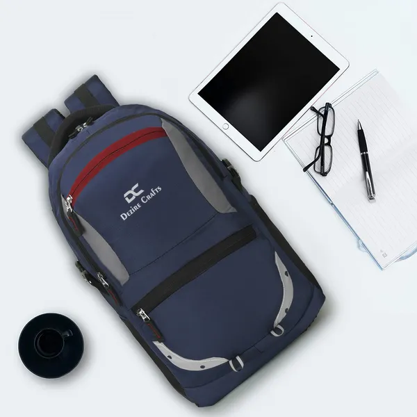 Navy_Blue_Travel_Bags_Water_Resistant_Rain_Cover_and_Reflective_Strips_35_L_Laptop_Backpack