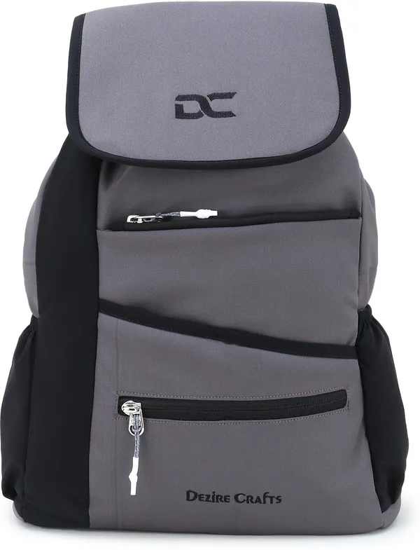 Grey_Ladies_School_College_Students_for_Girls_and_Women's_Travel_Water_Resistant_Bag_20_L_Backpack_(Grey)