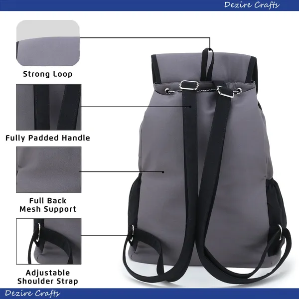 Grey_Ladies_School_College_Students_for_Girls_and_Women's_Travel_Water_Resistant_Bag_20_L_Backpack_(Grey)