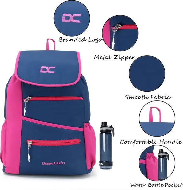 Blue_Ladies_School_College_Students_for_Girls_and_Women's_Travel_Water_Resistant_Bag_20_L_Backpack_(Blue)