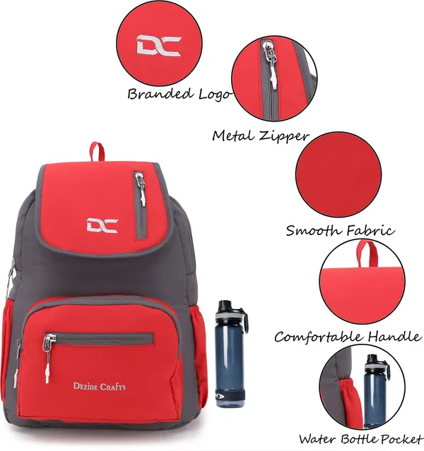 Red_Ladies_School_College_Students_for_Girls_and_Women's_Travel_Water_Resistant_Bag_20_L_Backpack_(Red)