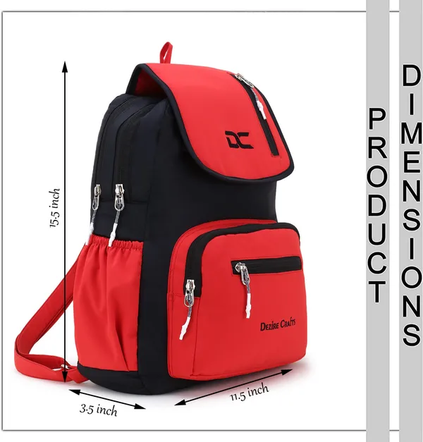 Red_Ladies_School_College_Students_for_Girls_and_Women's_Travel_Water_Resistant_Bag_20_L_Backpack_(Red)
