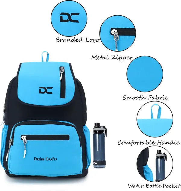 Blue_Ladies_School_College_Students_for_Girls_and_Women's_Travel_Water_Resistant_Bag_20_L_Backpack_(Blue)