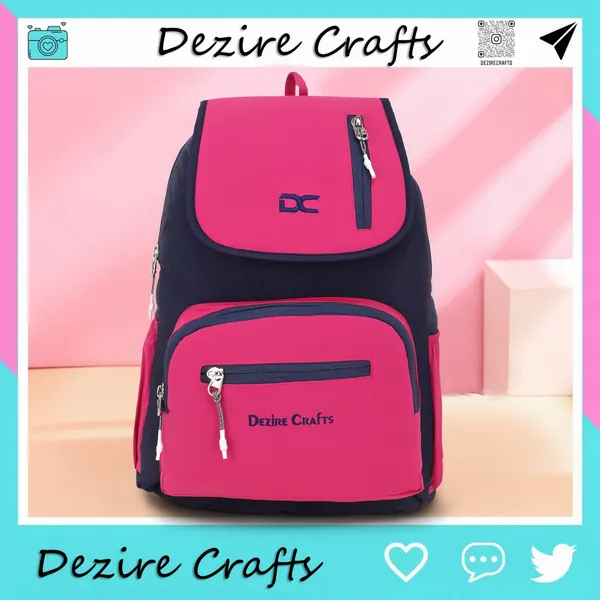 Pink_Ladies_School_College_Students_for_Girls_and_Water_Resistant_Bag_20_L_Backpack