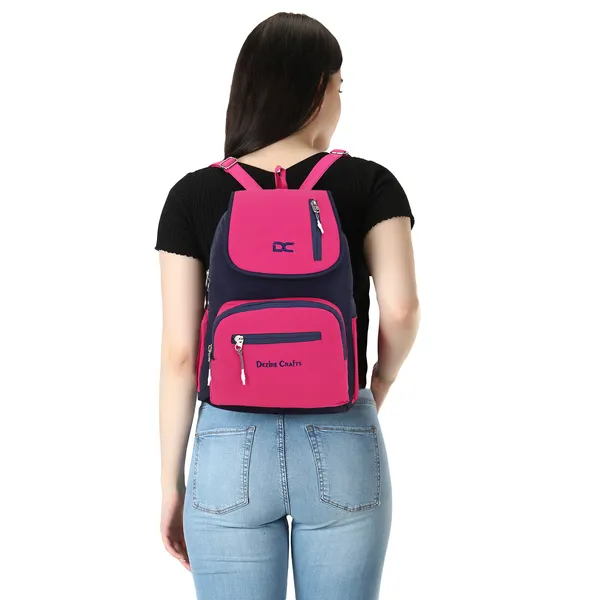 Pink_Ladies_School_College_Students_for_Girls_and_Water_Resistant_Bag_20_L_Backpack
