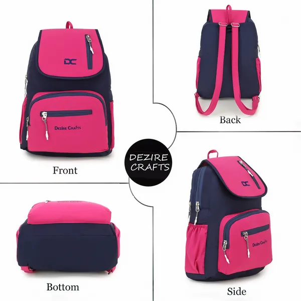 Pink_Ladies_School_College_Students_for_Girls_and_Water_Resistant_Bag_20_L_Backpack