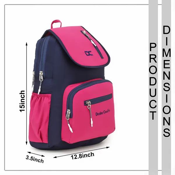 Pink_Ladies_School_College_Students_for_Girls_and_Water_Resistant_Bag_20_L_Backpack
