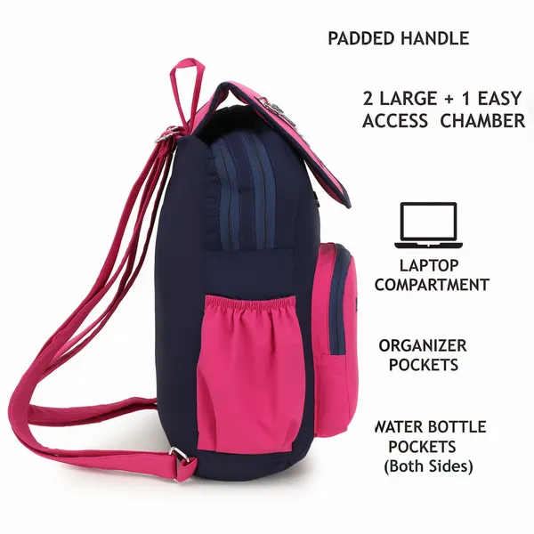 Pink_Ladies_School_College_Students_for_Girls_and_Water_Resistant_Bag_20_L_Backpack