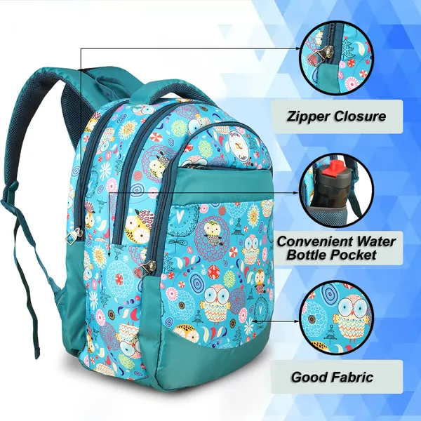 Green_Ladies_School_College_Students_for_Girls_and_Women's_Travel_Bag_20_L_Laptop_Backpack_(Green)