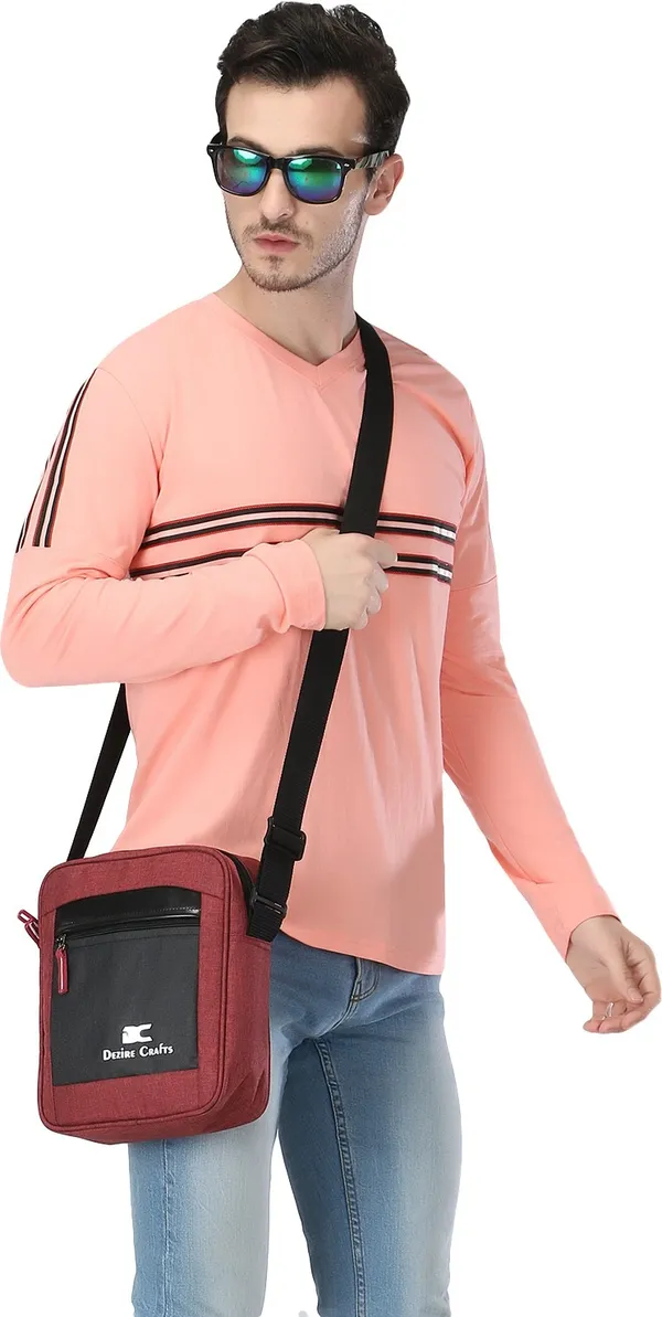 Red_Red_Sling_Bag_Shoulder_Cross_Body_Office_Business_Messenger_Bag_Water_Resistant_for_Men_and_Boys