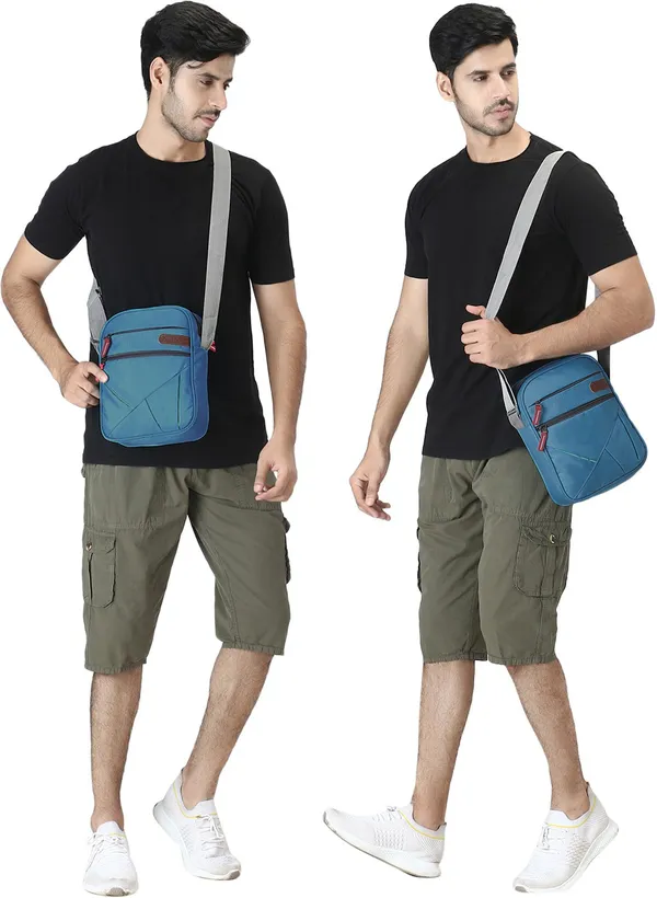 GreenSling_Bag_Shoulder_Cross_Body_Office_Business_Messenger_Bag_Water_Resistant_for_Men_and_Boys
