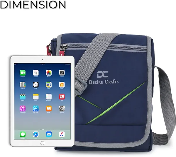 BlueGrey_Blue_Grey_Sling_Bag_Shoulder_Cross_Body_Office_Business_Messenger_Bag_Water_Resistant_for_Men_and_Boys