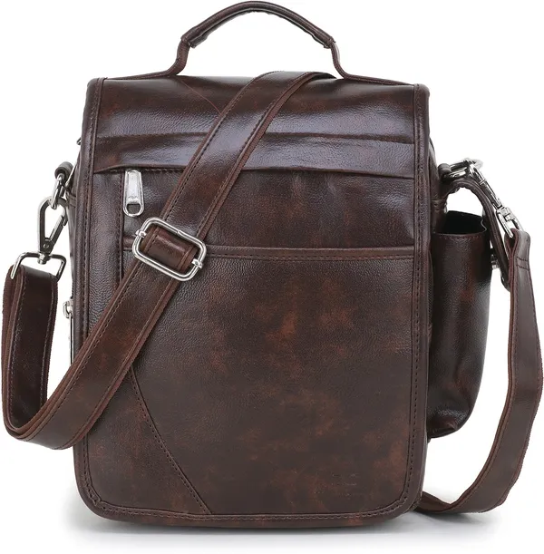 Brown_Sling_Bag_Shoulder_Cross_Body_Office_Business_Messenger_Vegan_Pu_Leather_Bag_for_Men_and_Boys