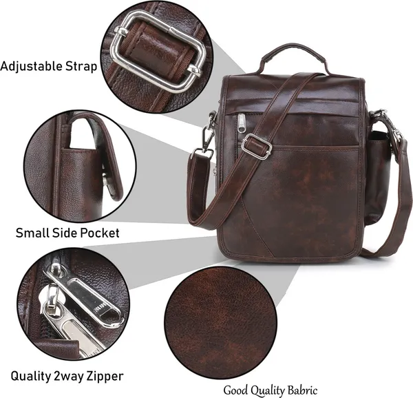 Brown_Sling_Bag_Shoulder_Cross_Body_Office_Business_Messenger_Vegan_Pu_Leather_Bag_for_Men_and_Boys