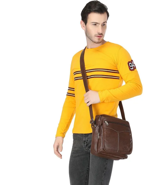 Brown_Sling_Bag_Shoulder_Cross_Body_Office_Business_Messenger_Vegan_Pu_Leather_Bag_for_Men_and_Boys