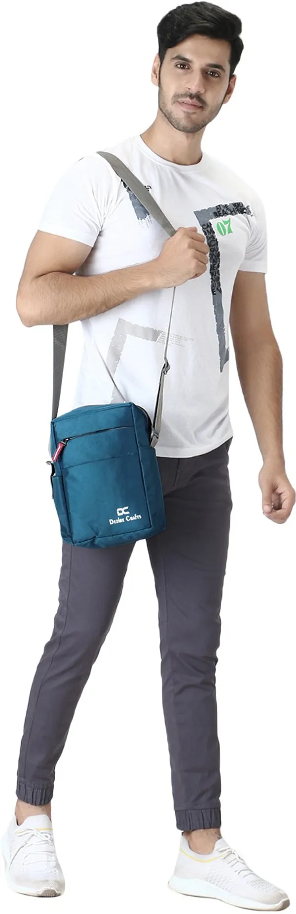 GreenSling_Bag_Shoulder_Cross_Body_Office_Business_Messenger_Bag_Water_Resistant_for_Boys_and_Girls_Sling_Bag