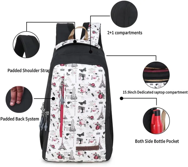 White_Ladies_School_College_Students_for_Girls_and_Women's_Travel_Bag_20_L_Laptop_Backpack_(White)
