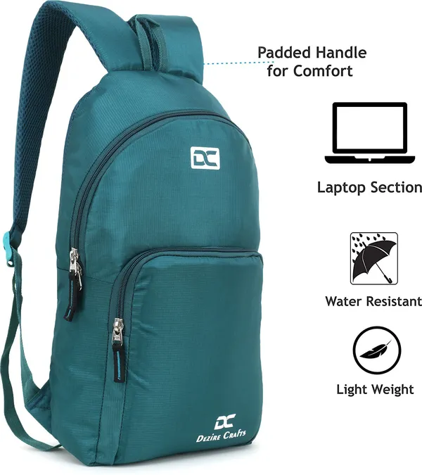 Green_Light_Weight_Trekking_Hiking_School_College_Student_Tution_Bag_16_L_Backpack_(Green)