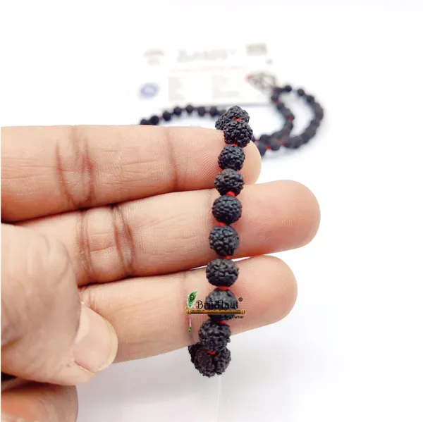 Certified_Panch_mukhi_Black_rudraksha_jaap_japa_mala_108+1_Beads_5_face_rudraksha_(_6-7_mm_)