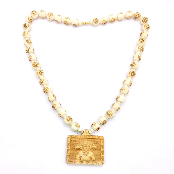 Wooden_Carving_Panchmukhi_Hanuman_ji_pendant_with_Ram_Carving_chain_(5F.H.Hre3)