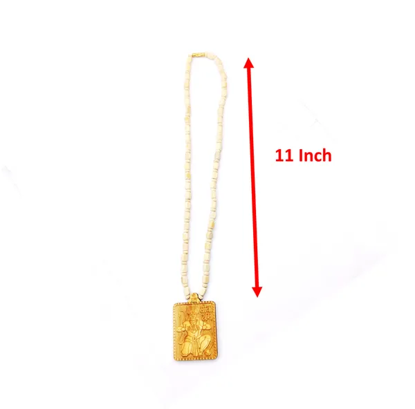 Wooden_Carving_Hanuman_ji_Shree_bageshwar_Balaji_dham_Handmade_Locket/pendant_with_wood_and_tulsi_Mala