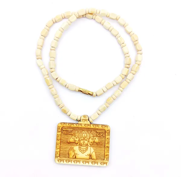 Wooden_Carving_Panch_mukhi_Hanuman_ji_Pendant_with_Mala_(5F.H.W1)