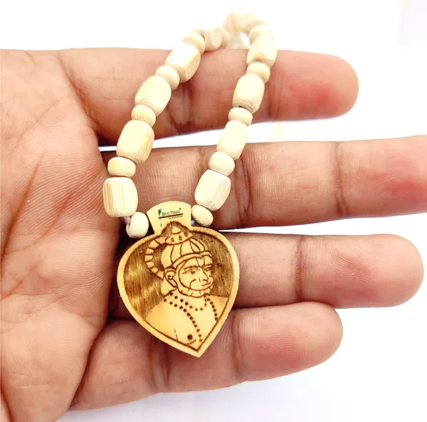 Wooden_Carving_Hanuman_ji_Pendant_with_Mala_(H.HRT.W1)