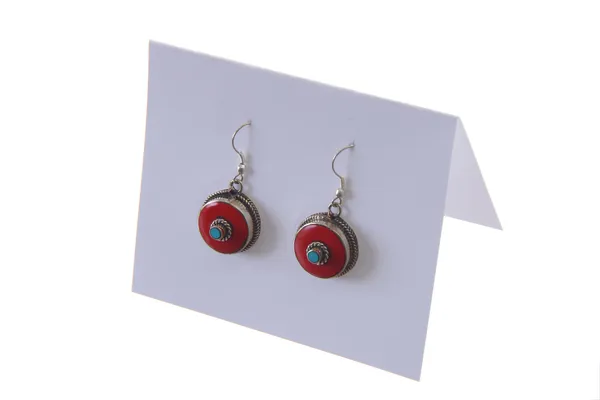 Trink_Earrings_for_Women_-01_Pair_-_Red