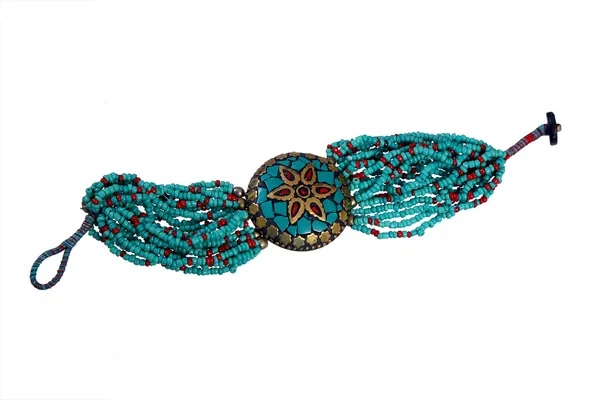 Tibetan_Bracelet,_Tibetan_jewellery_for_Women_-01_Piece_-_Turquoise_Blue