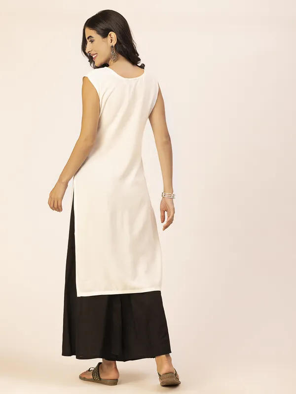 Off_White_Rayon_Women_Kurta,_Exquisite_Embroidery_with_Crystal_&_Pearl_Hand_Work