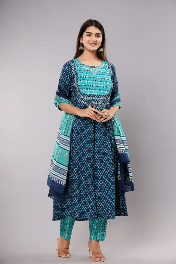 Floral_Print_Straight_Cotton_Ethnic_Wear_Kurta,_Palazzo_Set_for_women