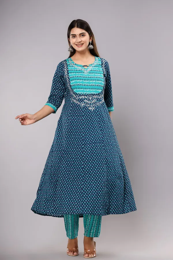 Floral_Print_Straight_Cotton_Ethnic_Wear_Kurta,_Palazzo_Set_for_women