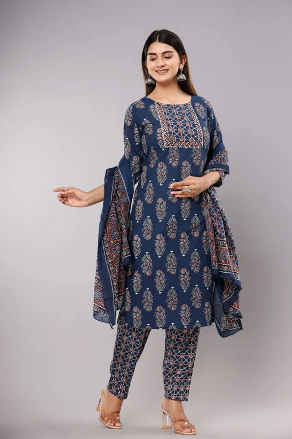 Floral_Print_Straight_Cotton_Ethnic_Wear_Kurta,_Palazzo_Set_for_women