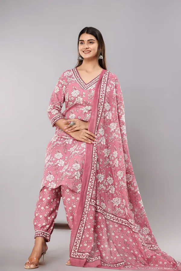 Floral_Print_Straight_Cotton_Ethnic_Wear_Kurta,_Palazzo_Set_for_women