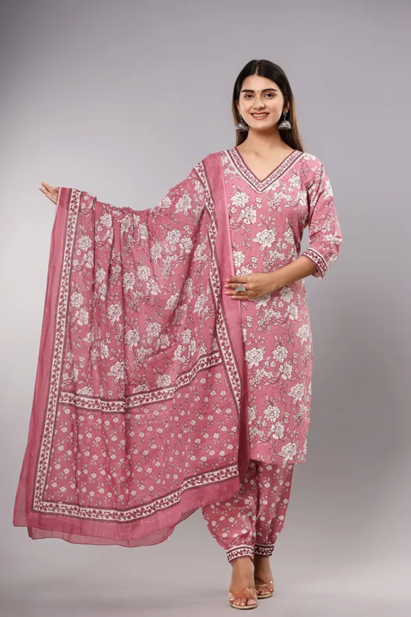 Floral_Print_Straight_Cotton_Ethnic_Wear_Kurta,_Palazzo_Set_for_women