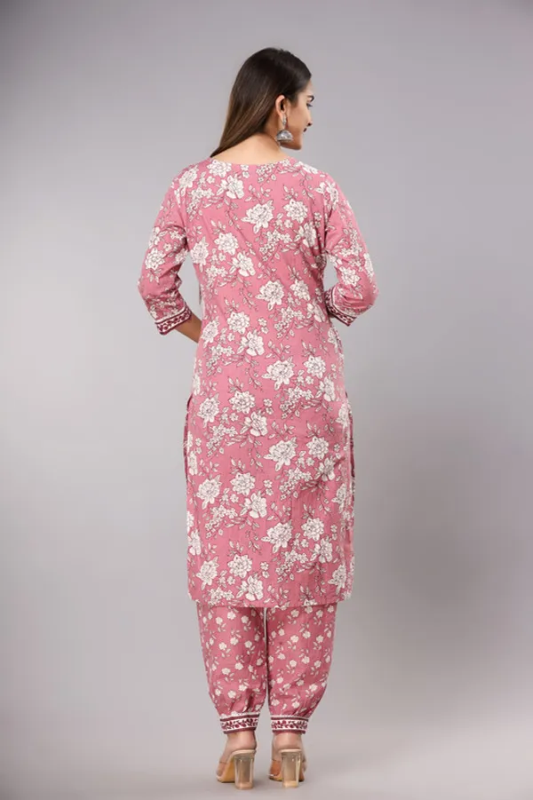 Floral_Print_Straight_Cotton_Ethnic_Wear_Kurta,_Palazzo_Set_for_women