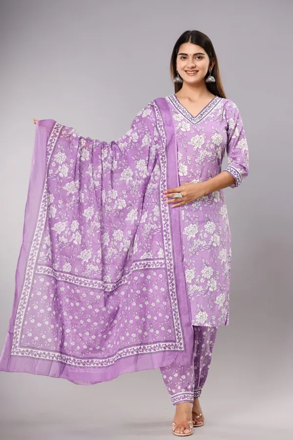 Floral_Print_Straight_Cotton_Ethnic_Wear_Kurta,_Palazzo_Set_for_women