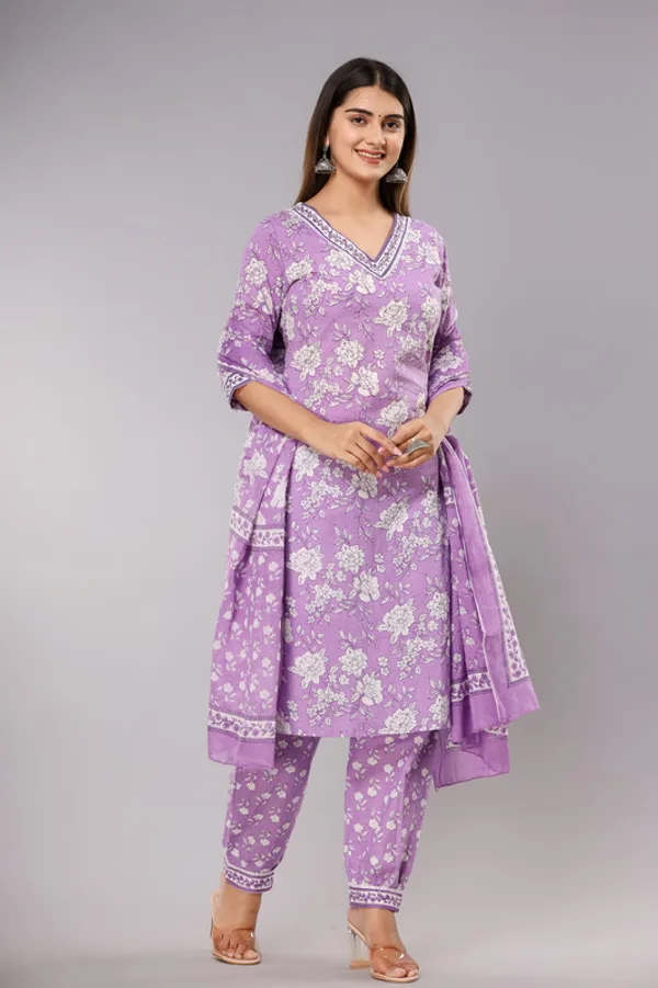 Floral_Print_Straight_Cotton_Ethnic_Wear_Kurta,_Palazzo_Set_for_women