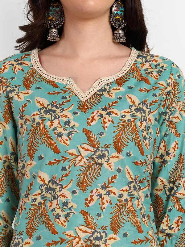 Floral_Print_Straight_Cotton_Ethnic_Wear_Kurta,_Palazzo_Set_for_women