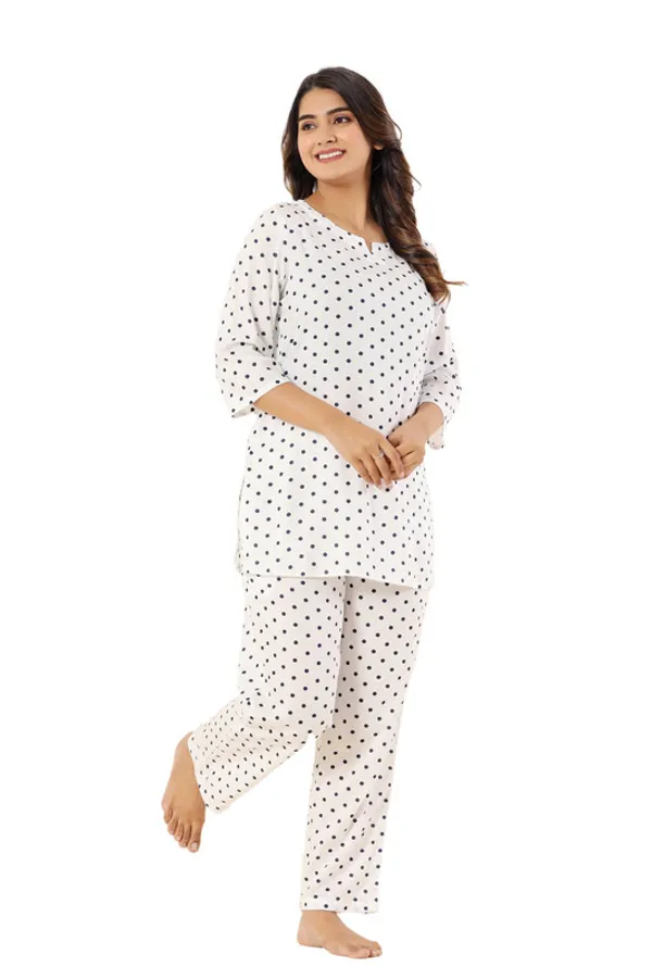 Krati_creations_heavy_rayon_doted_print_night_suit
