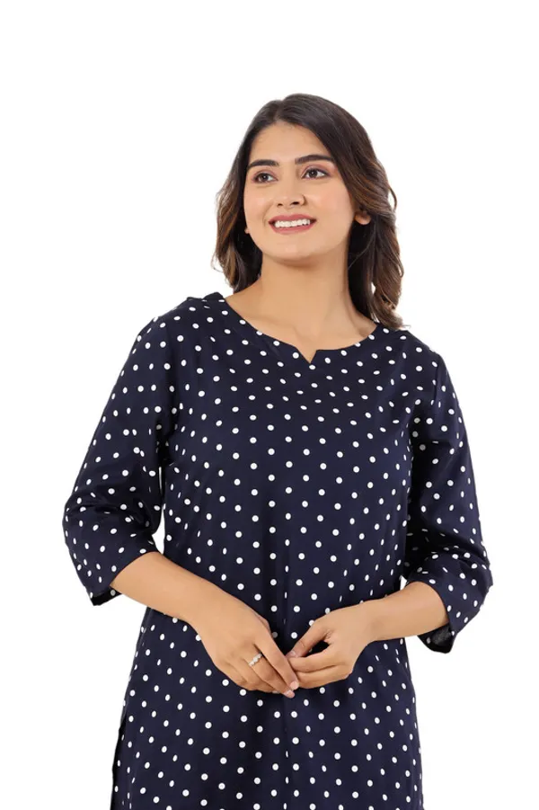 Krati_creations_heavy_rayon_doted_print_night_suit