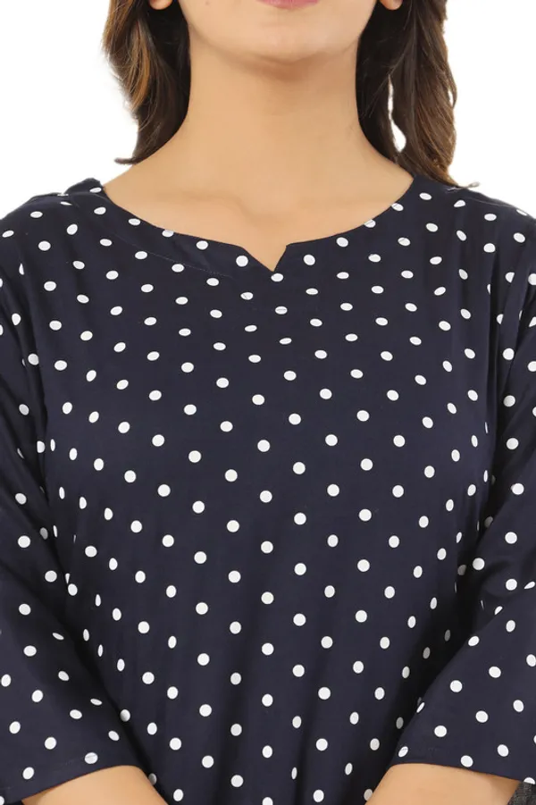 Krati_creations_heavy_rayon_doted_print_night_suit