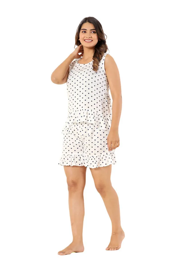 Krati_creations_heavy_rayon_doted_print_night_suit