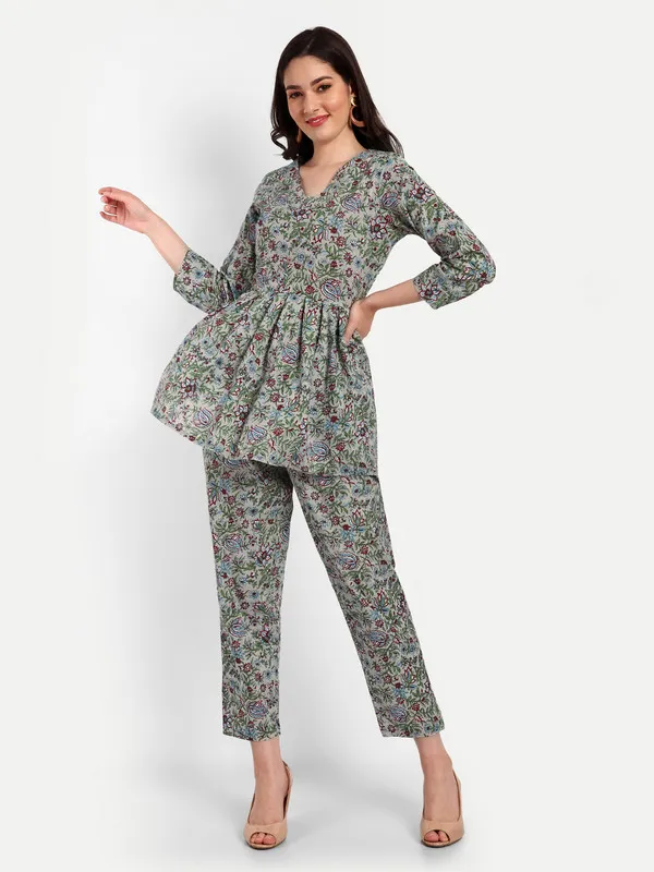 Green_Co-ord_Set_Set_|_Printed_Co-ord_Set_for_Women